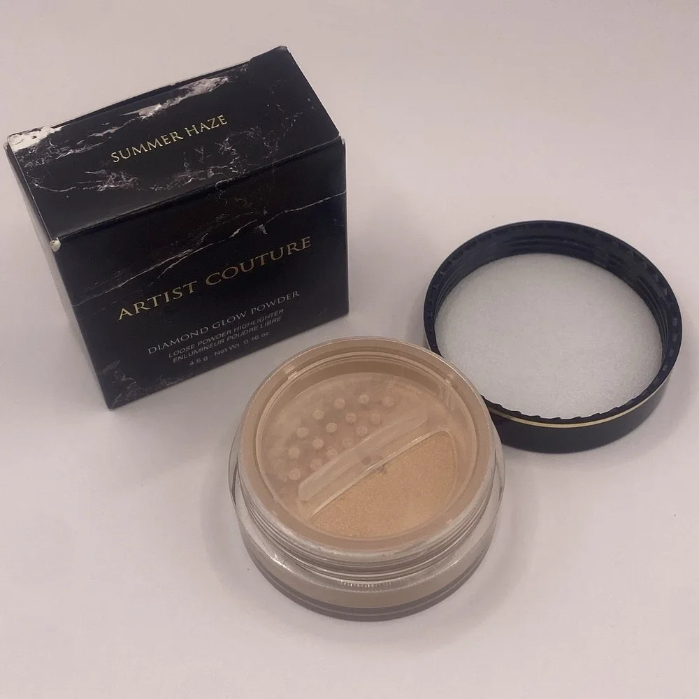 ARTIST COUTURE SUMMER HAZE Diamond Glow loose Powder Highlighter 0.16oz ‎ NEW